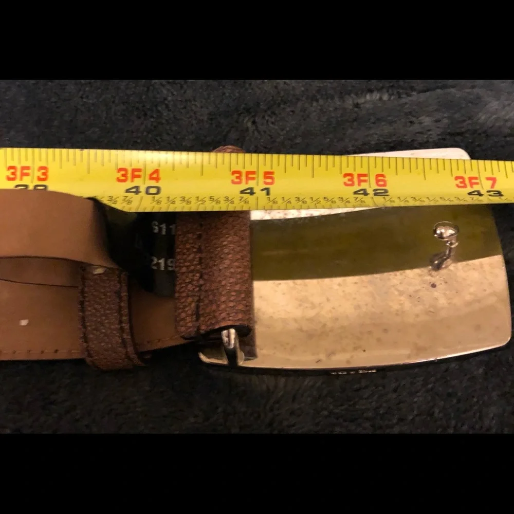 PRADA Leather Snake/Python Skin Style Belt - Picture 10 of 12